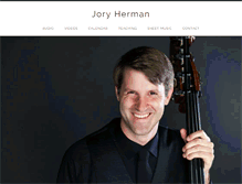 Tablet Screenshot of joryherman.com